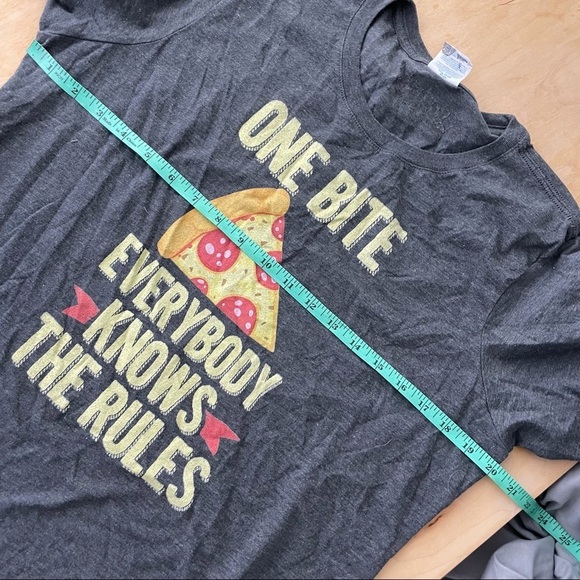 One Bite Everybody Knows the Rules Barstool Tshirt - Picture 4 of 5
